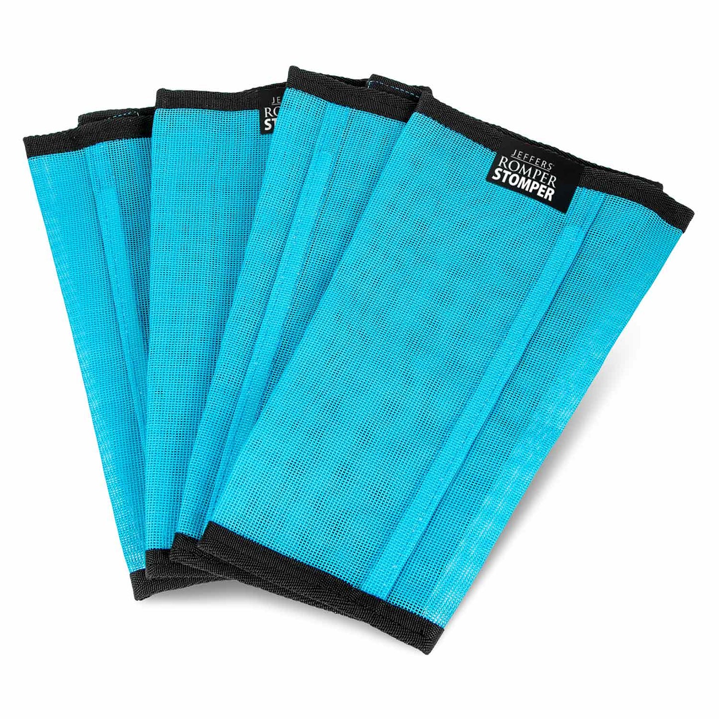 Jeffers Romper Stomper "Stomp-Free" Fly Boots for Horses, 4 pack