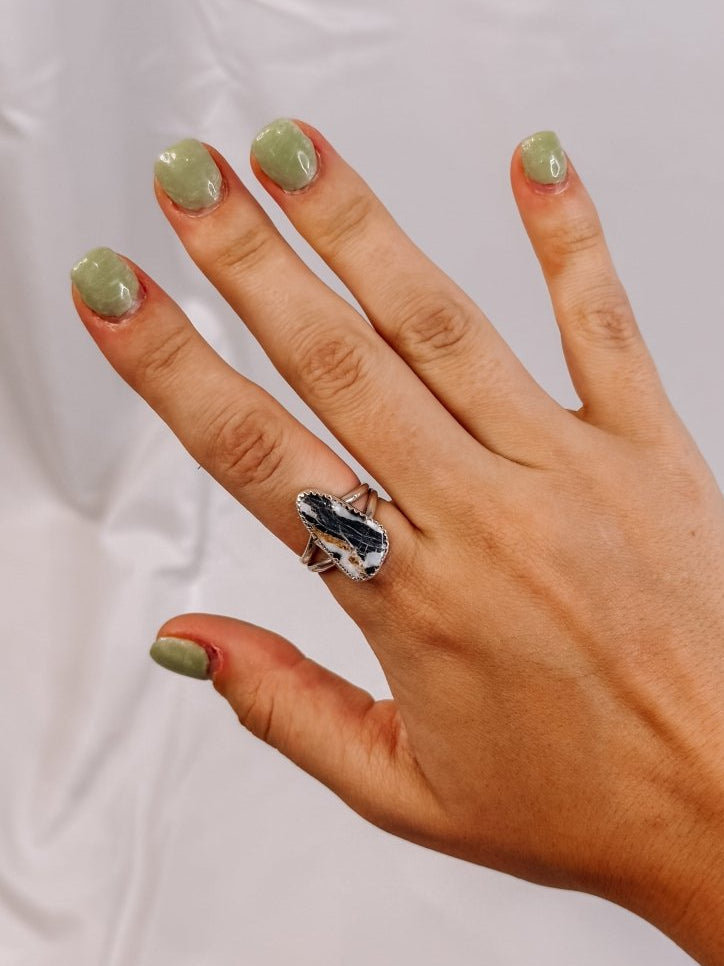 Jellico White Buffalo Ring