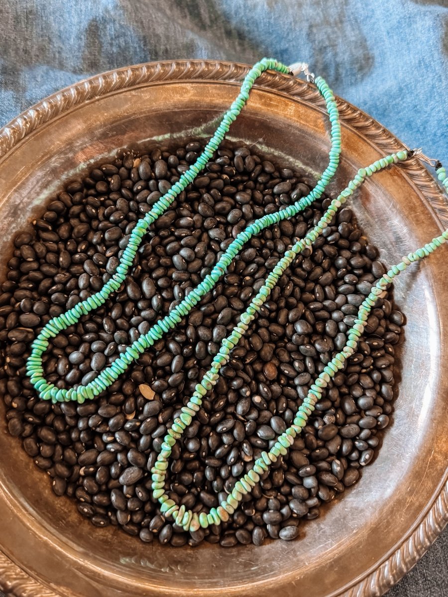 Jig Is Up Turquoise Necklace