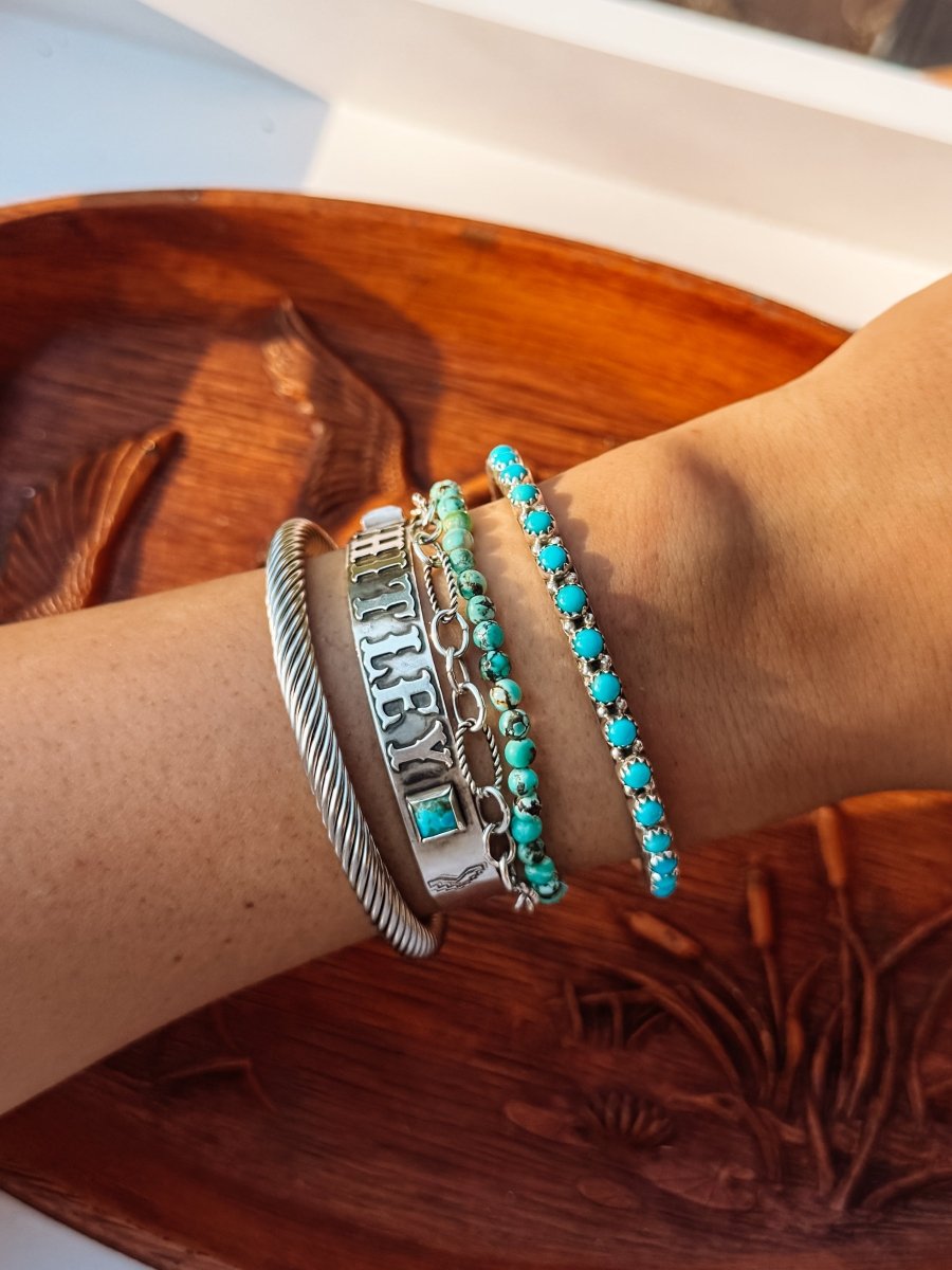 Junction Turquoise Bangle Bracelet