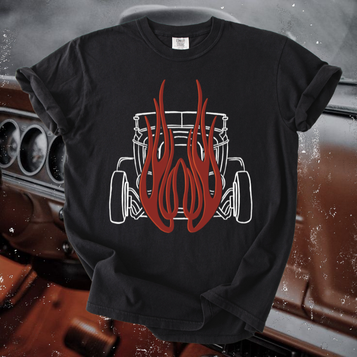 Rat Rod Pinstripe Tee
