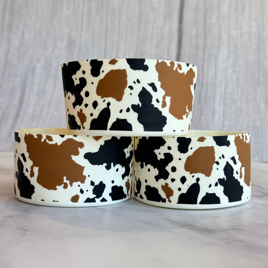 NEW COW PRINT  Boot