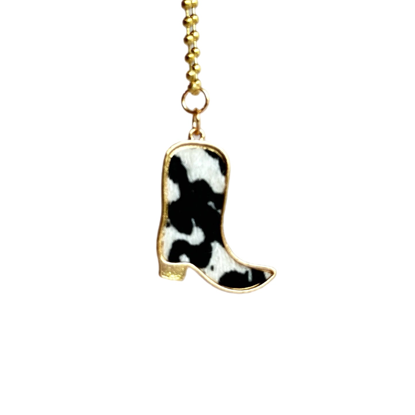 COWBOY BOOT Charm -  Handle Charm