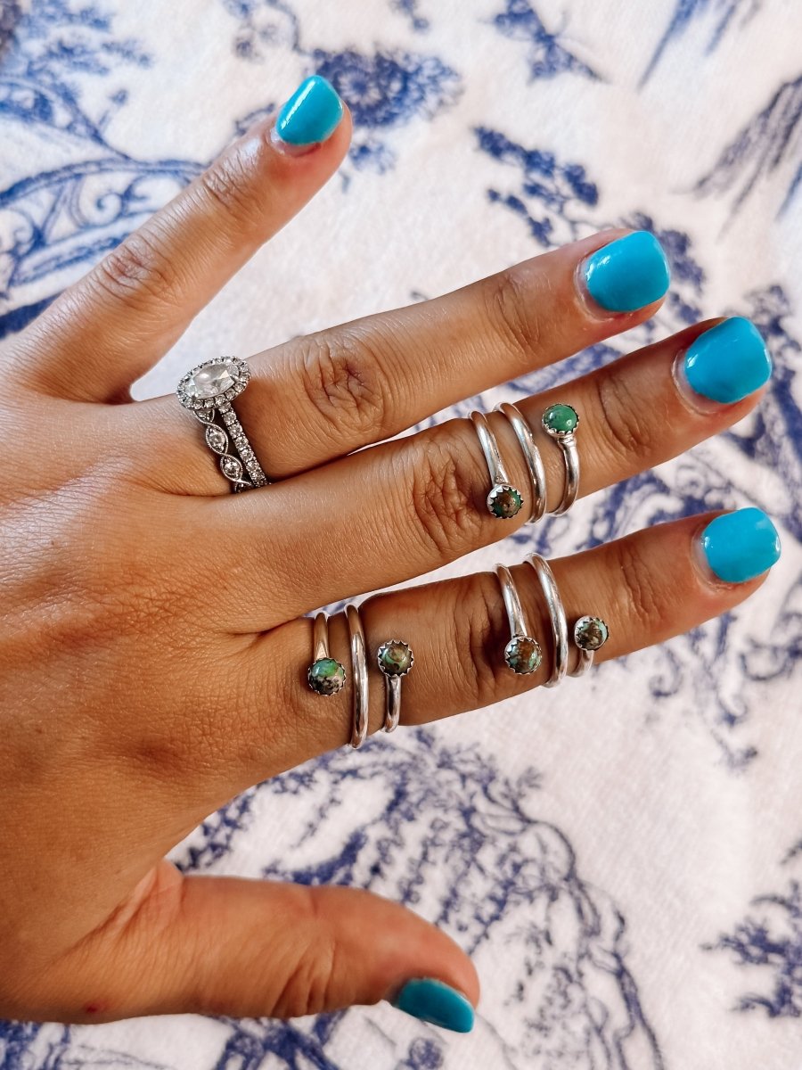 Keene Turquoise Wrap Ring