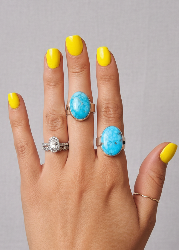 Kilgore Adjustable Turquoise Ring