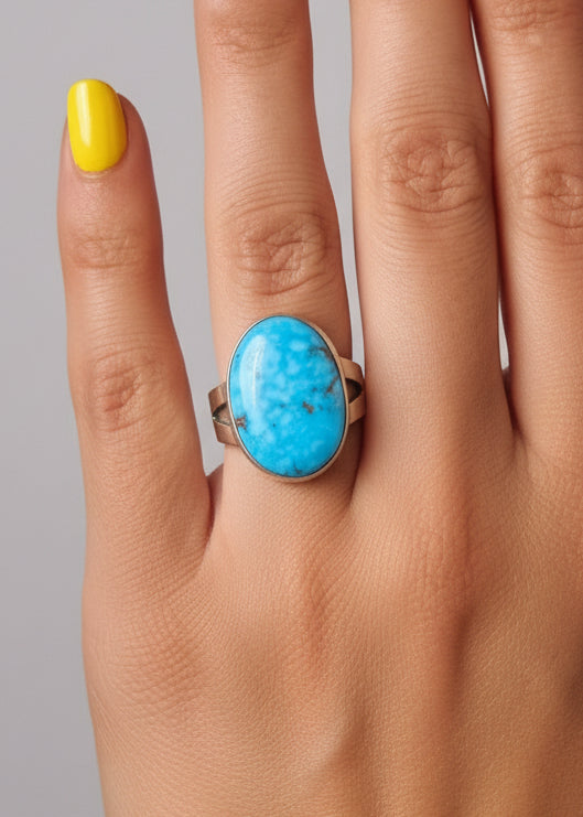 Kilgore Adjustable Turquoise Ring