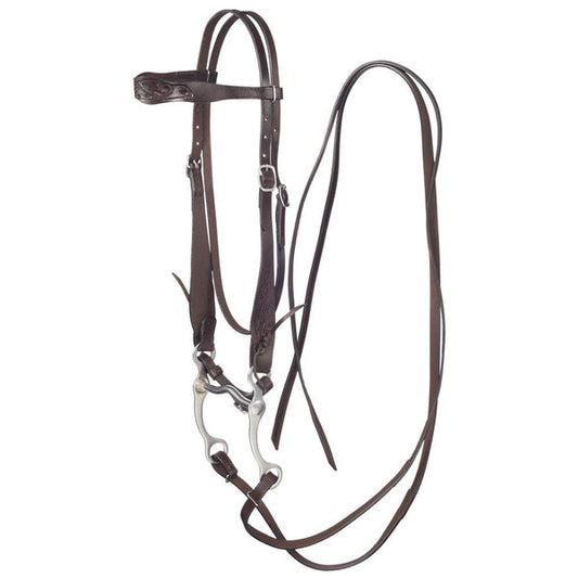 King Series Pony Embossed Browband Headstall
