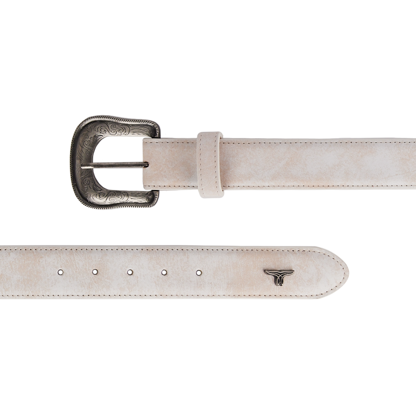 1.5 Woven Belt with Single Buckle-Ceramic Crackle