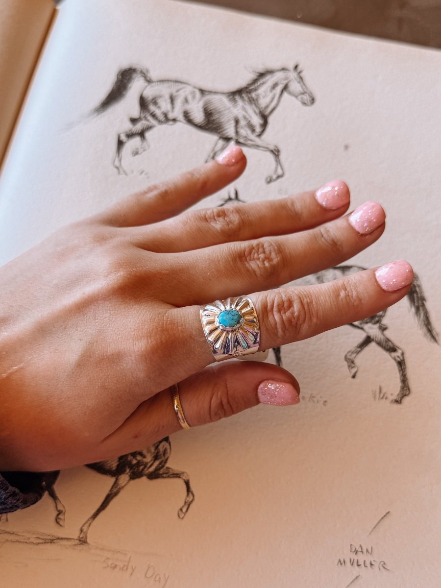 Latigos Turquoise Ring