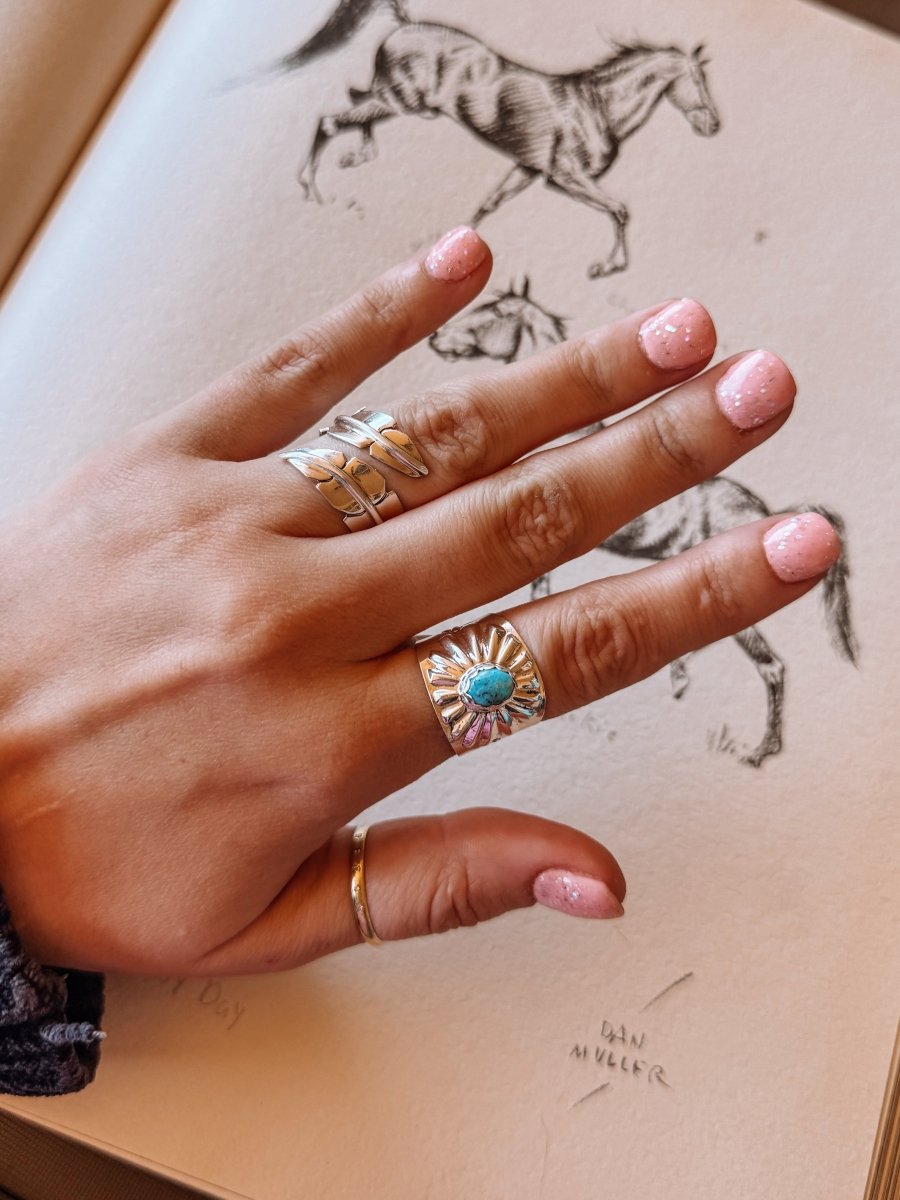 Latigos Turquoise Ring