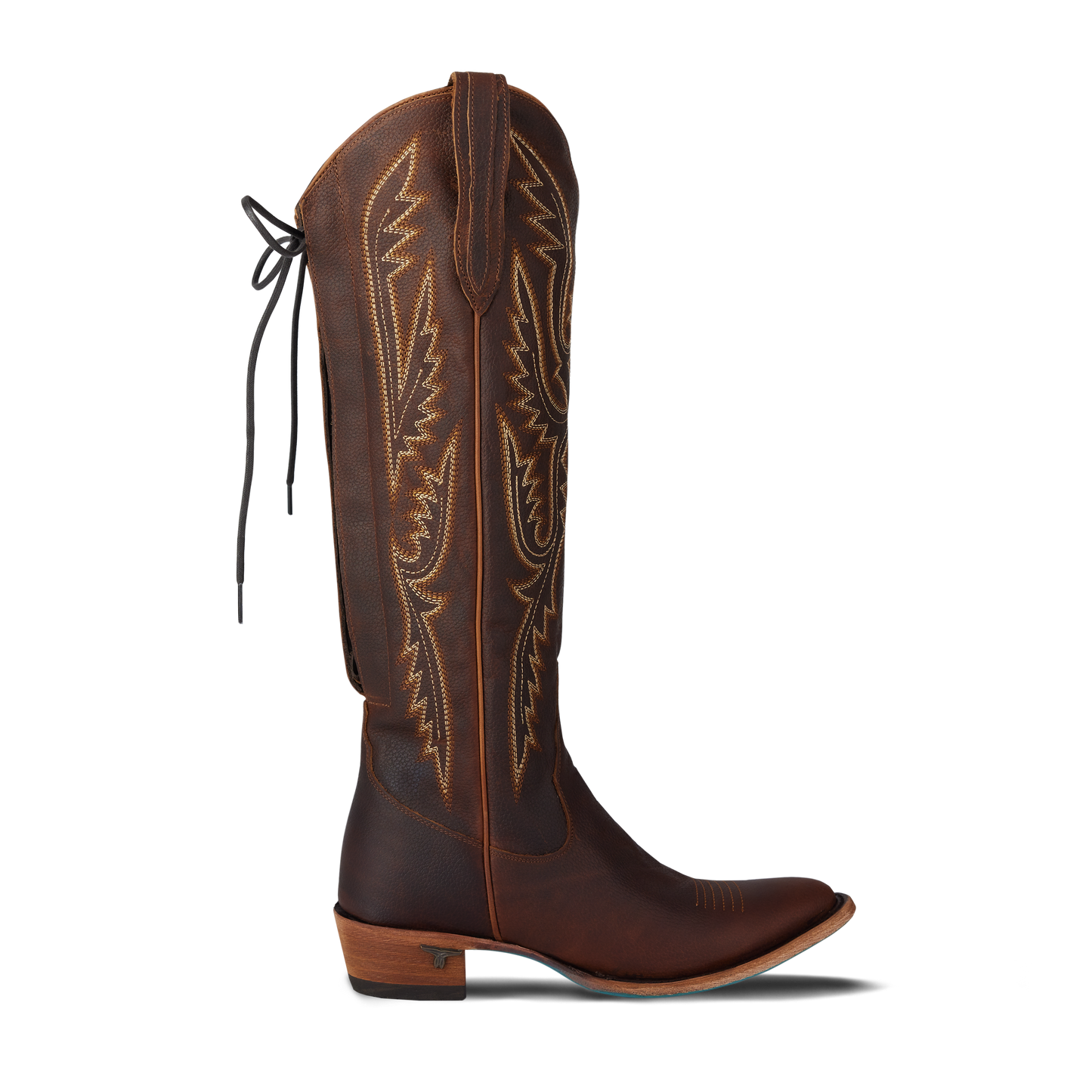 Monica Knee High Corset - Cognac