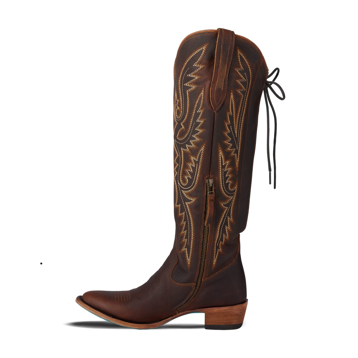 Monica Knee High Corset - Cognac