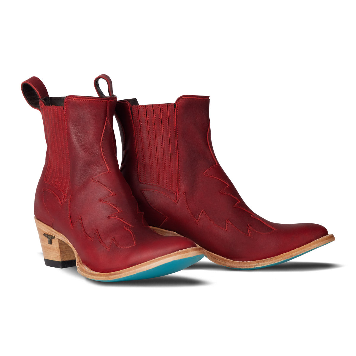 Western Chelsea Bootie - Smoldering Ruby
