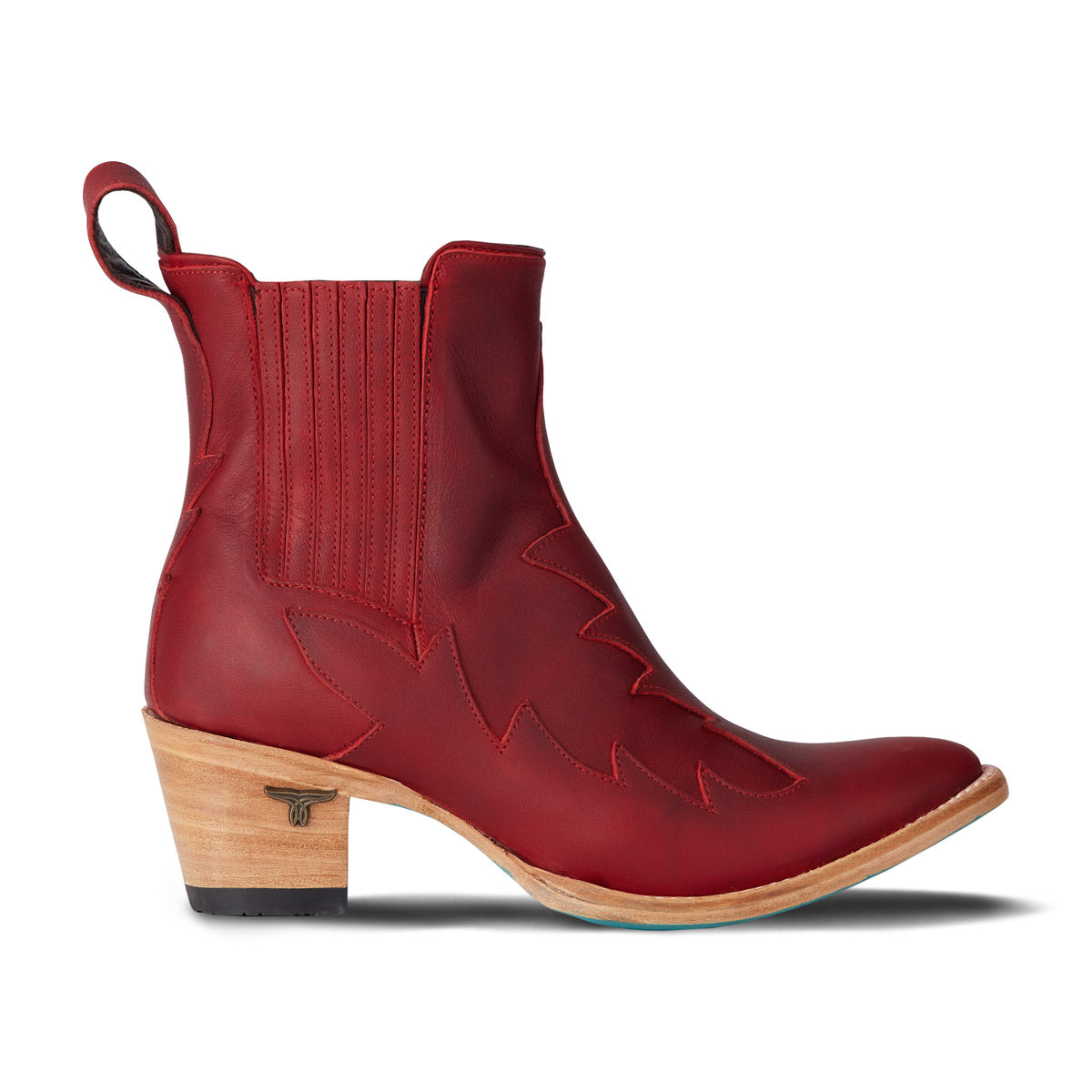 Western Chelsea Bootie - Smoldering Ruby