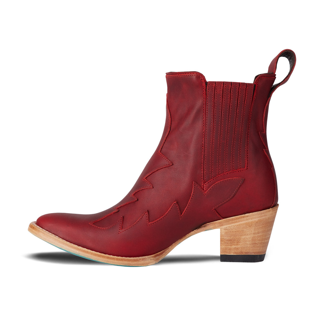 Western Chelsea Bootie - Smoldering Ruby