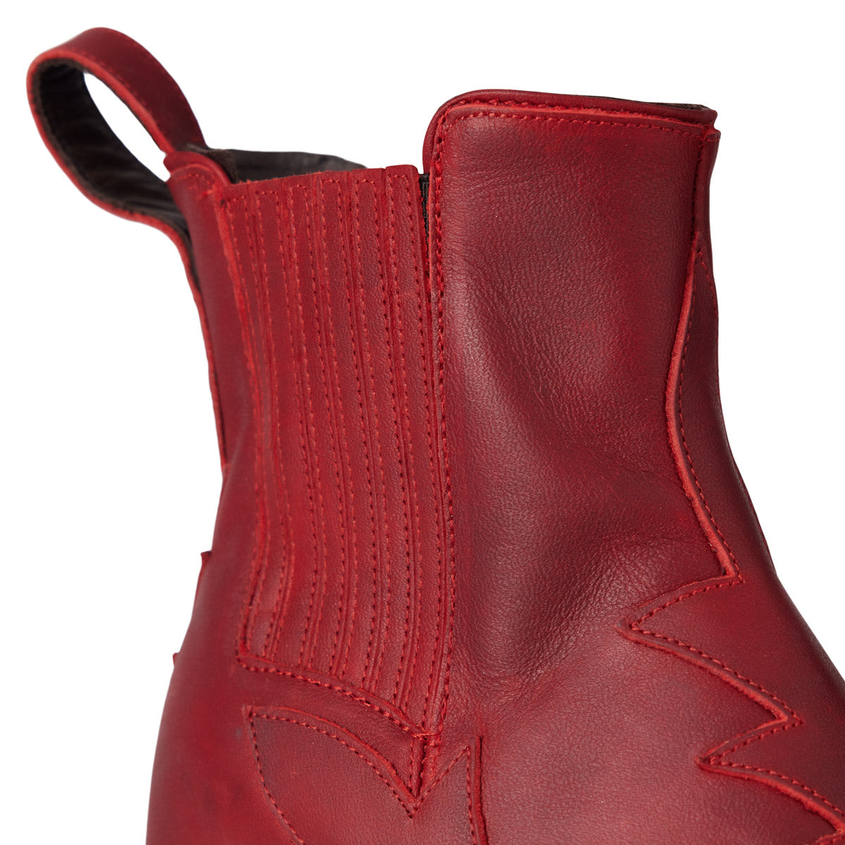 Western Chelsea Bootie - Smoldering Ruby