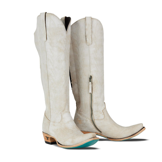 Lexington Knee High Corset - Ceramic Crackle