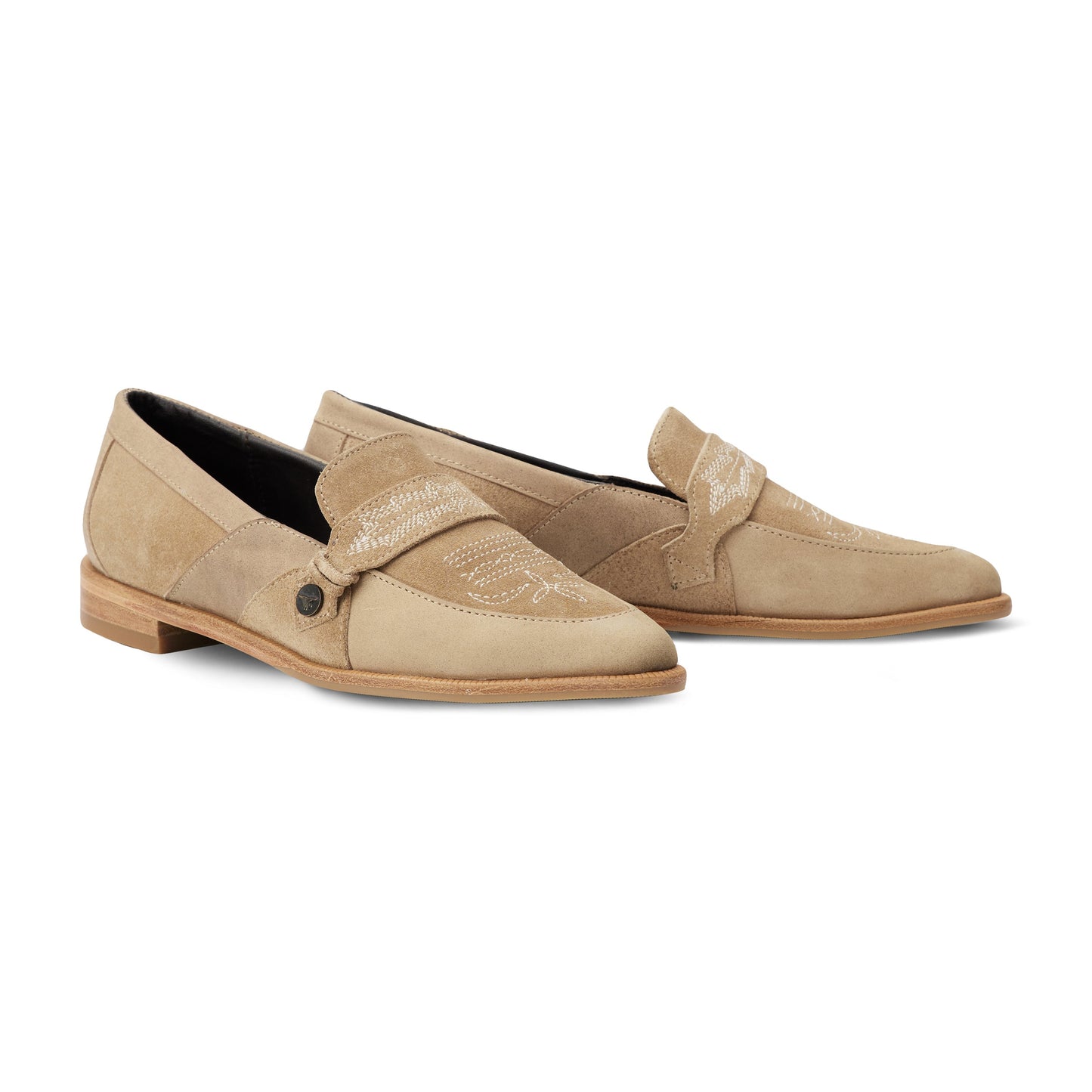 Martingale Loafer - Latte Suede
