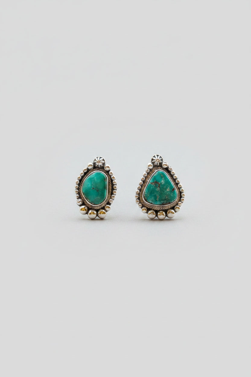 Lead On Adjustable Turquoise Ring