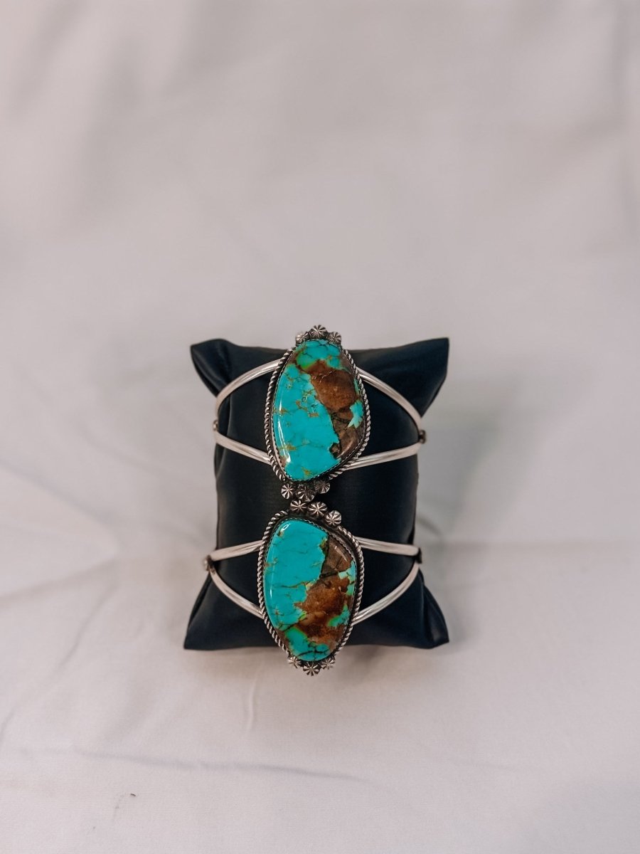 Leakey Turquoise Cuff Bracelet