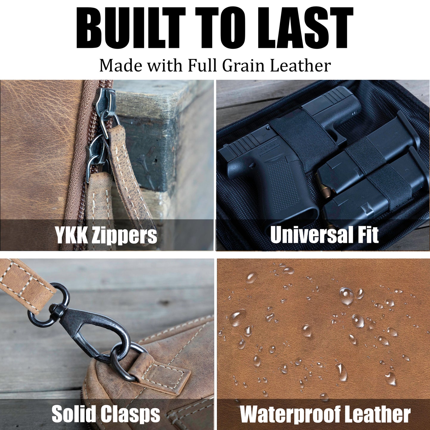 Leather Pistol Case