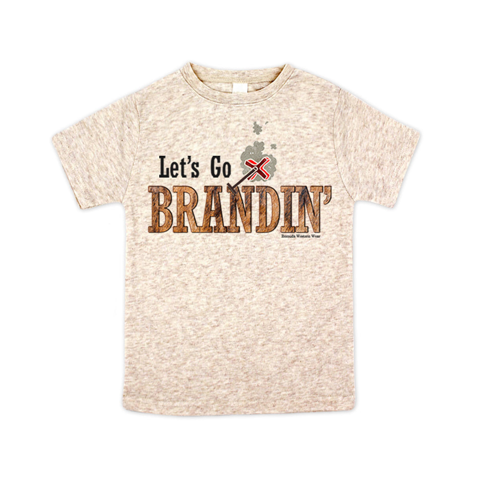LET'S GO BRANDIN' Toddler Western Tee