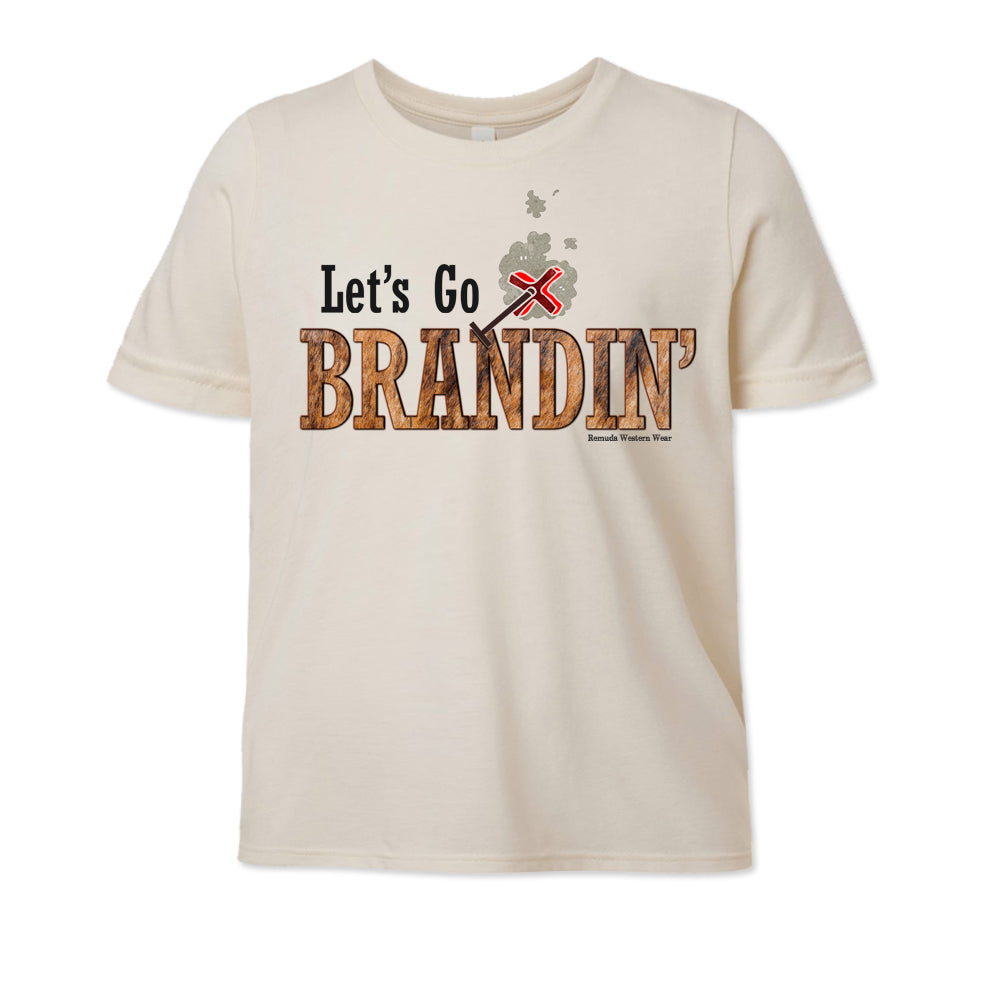 LET'S GO BRANDIN' Youth Western Tee