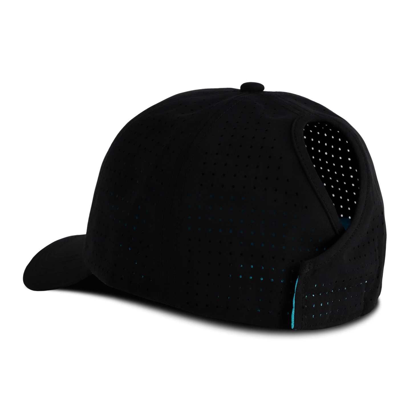 Ladies Ponytail Cap - Black