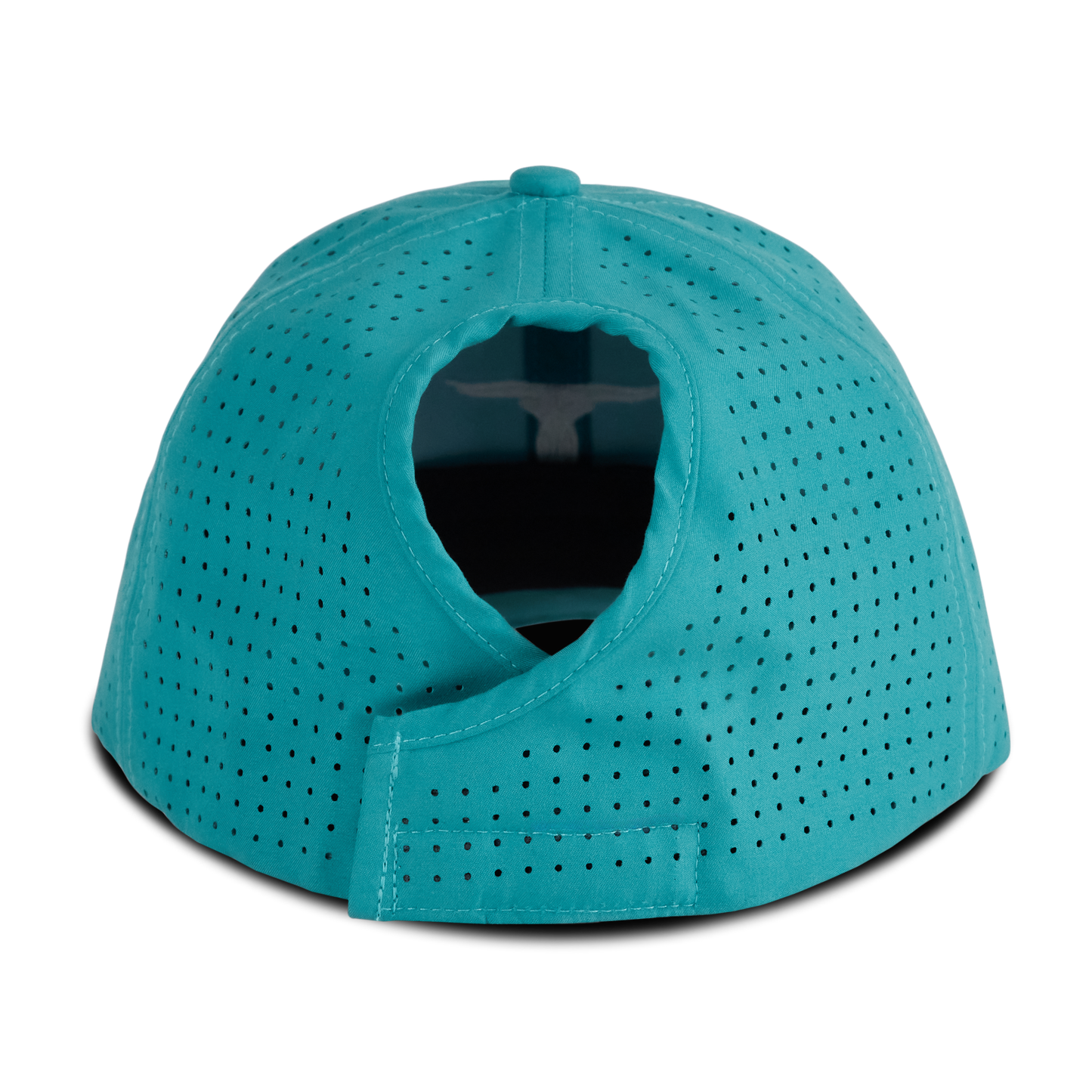 Ladies Ponytail Cap - Turquoise