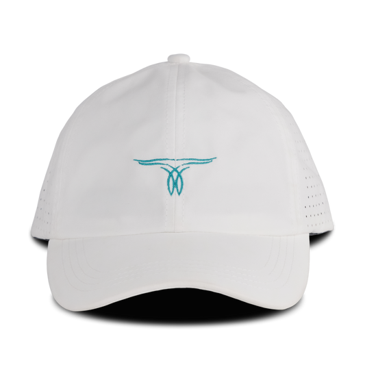 Ladies Ponytail Cap - White