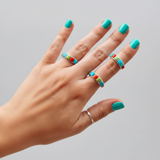Like A Young Colt Multi-Stone Ring