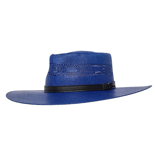 LOLITA ROYAL BLUE BANGORA STRAW 218