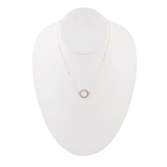 Marcasite Necklace-Sterling Silver