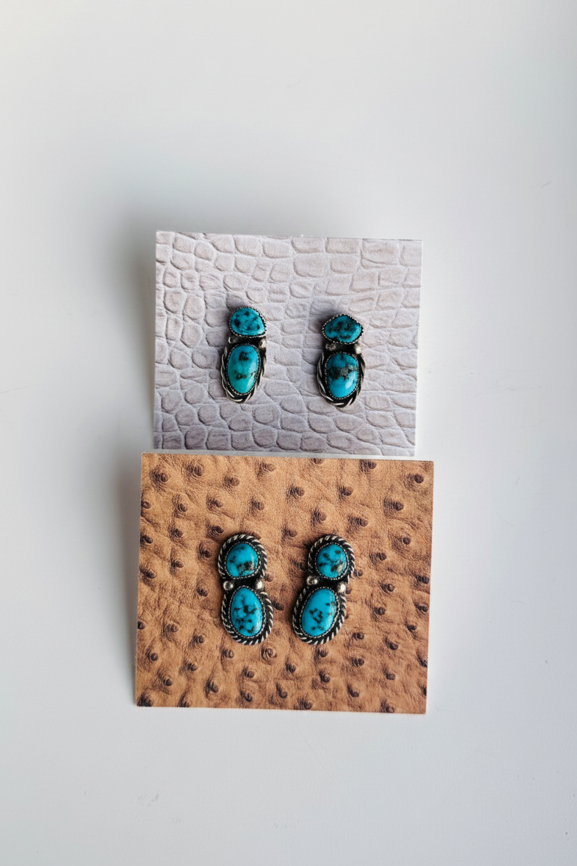 Mcallen 2 Stone Earrings