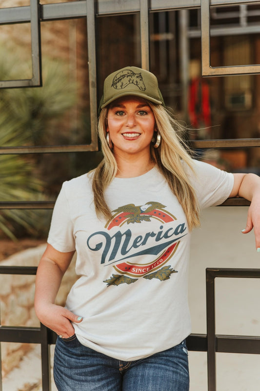 Merica Beer Tee