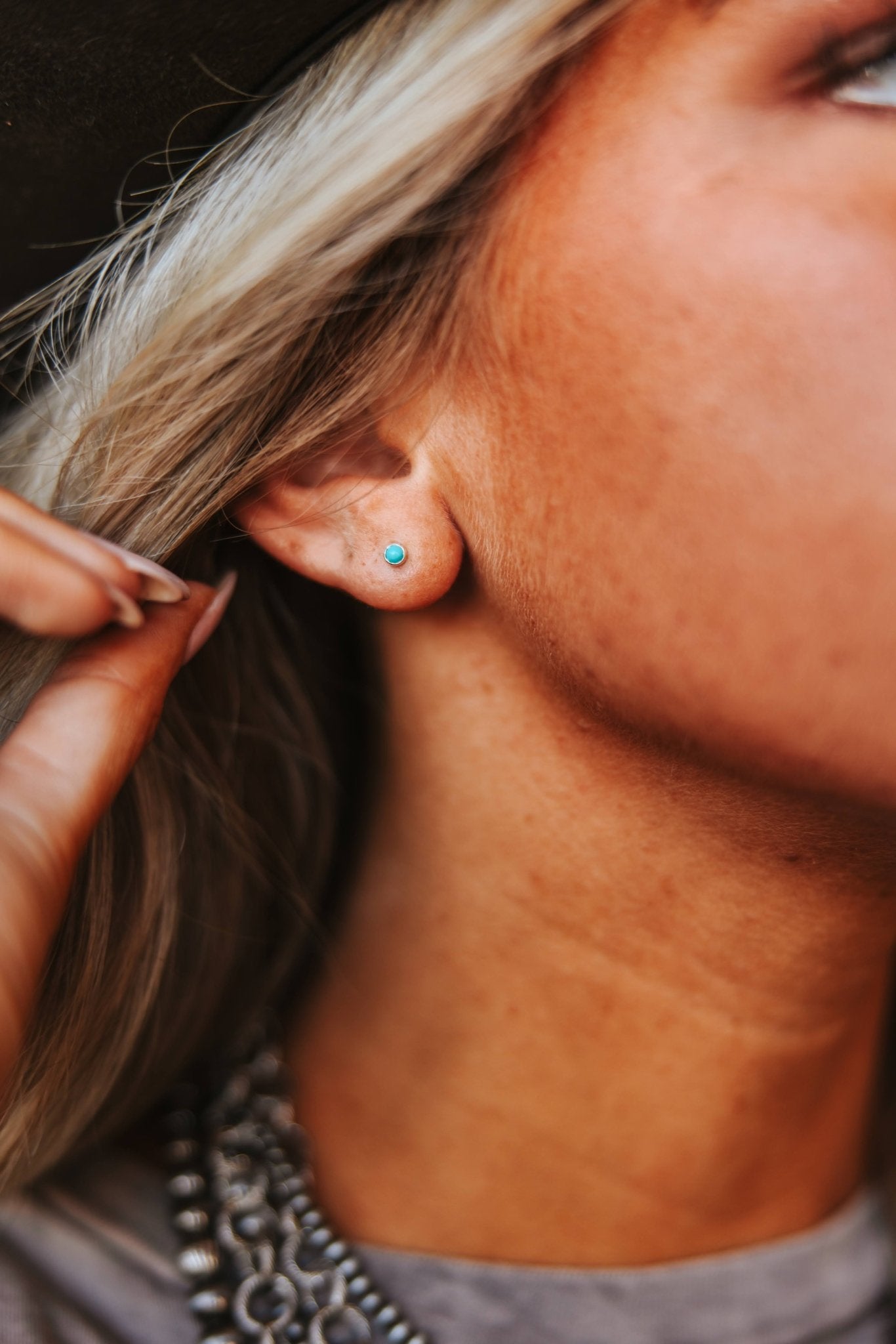 Mini Turquoise Studs