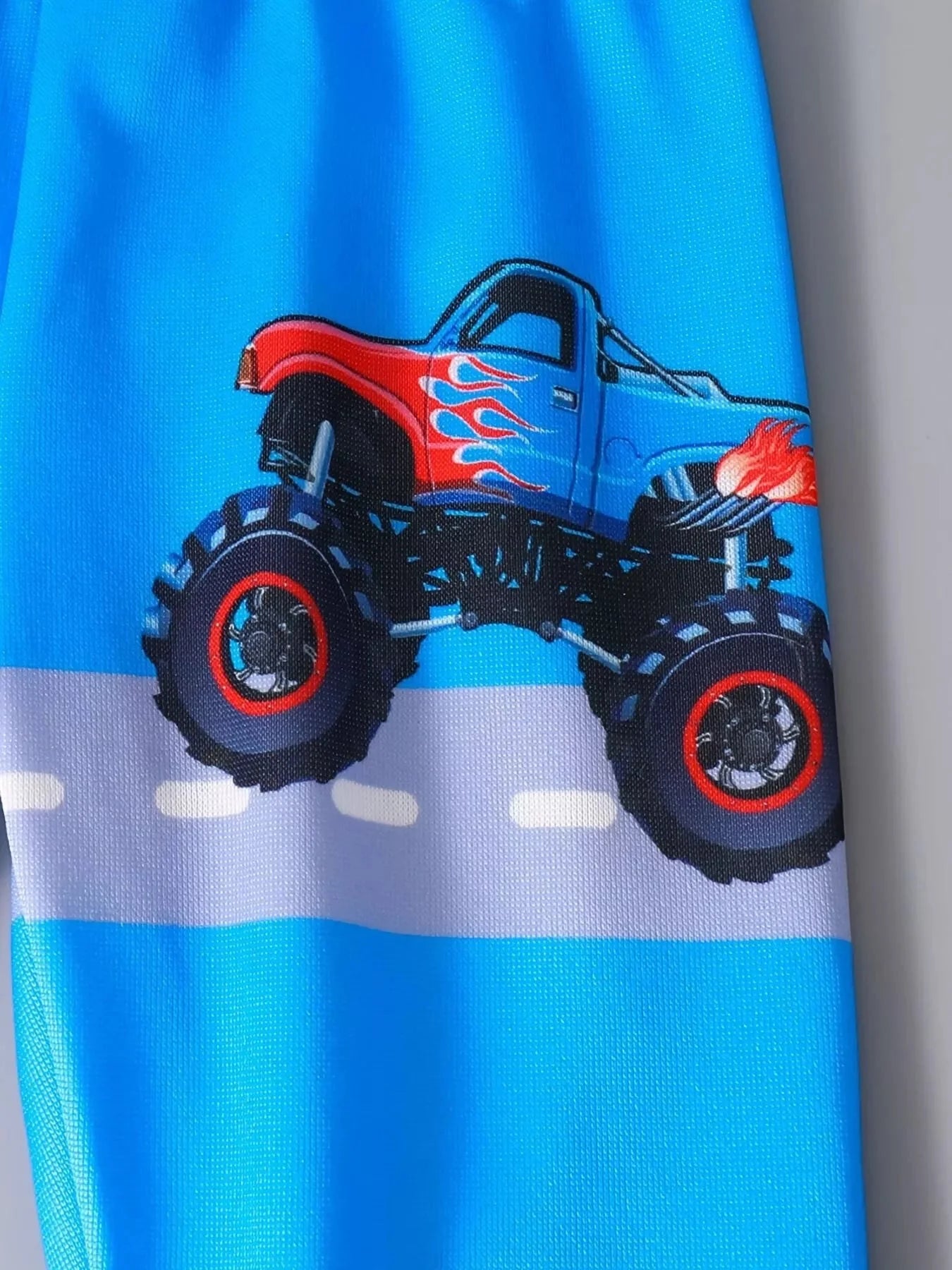 Monster Truck Graphic Hoodie & Pants Set - 6M - 3Y