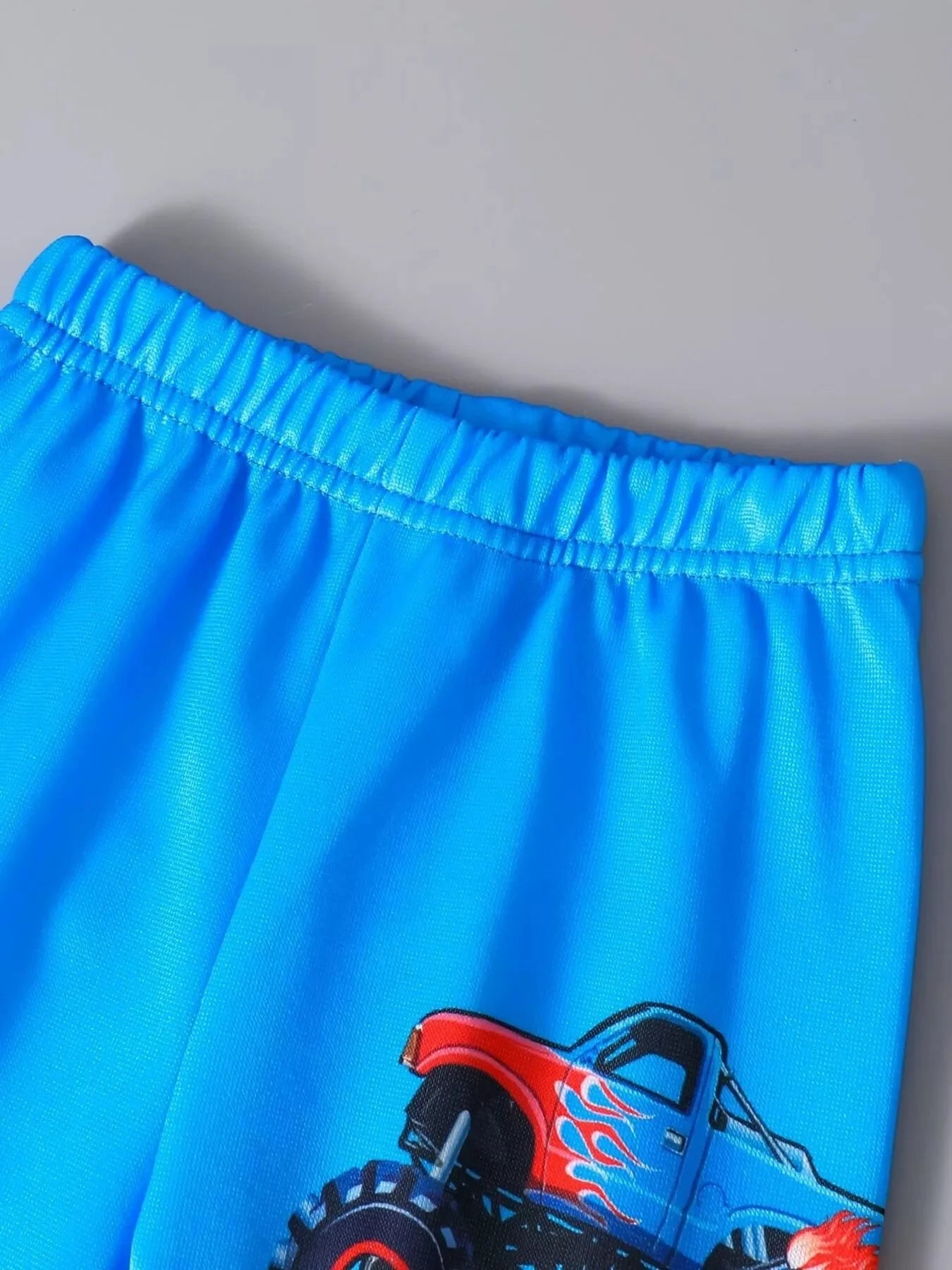 Monster Truck Graphic Hoodie & Pants Set - 6M - 3Y