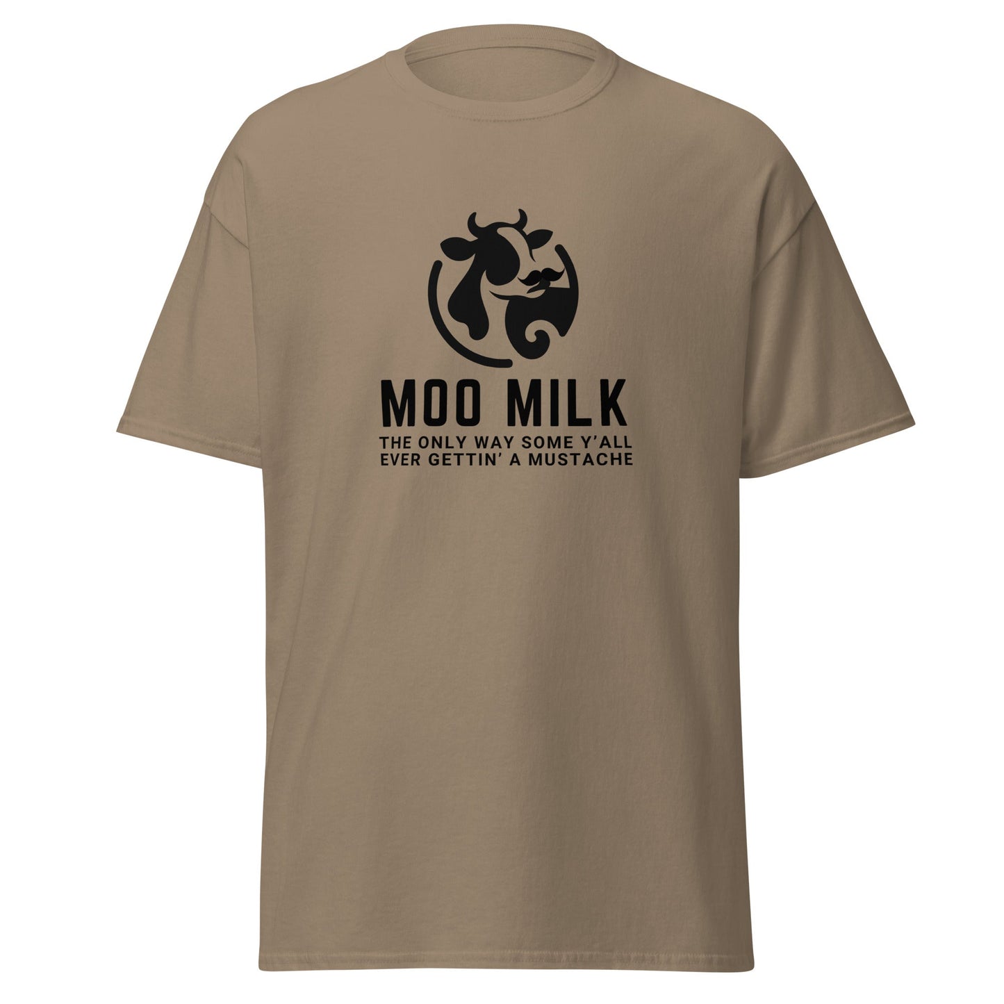 Moo Milk Mustache Tee