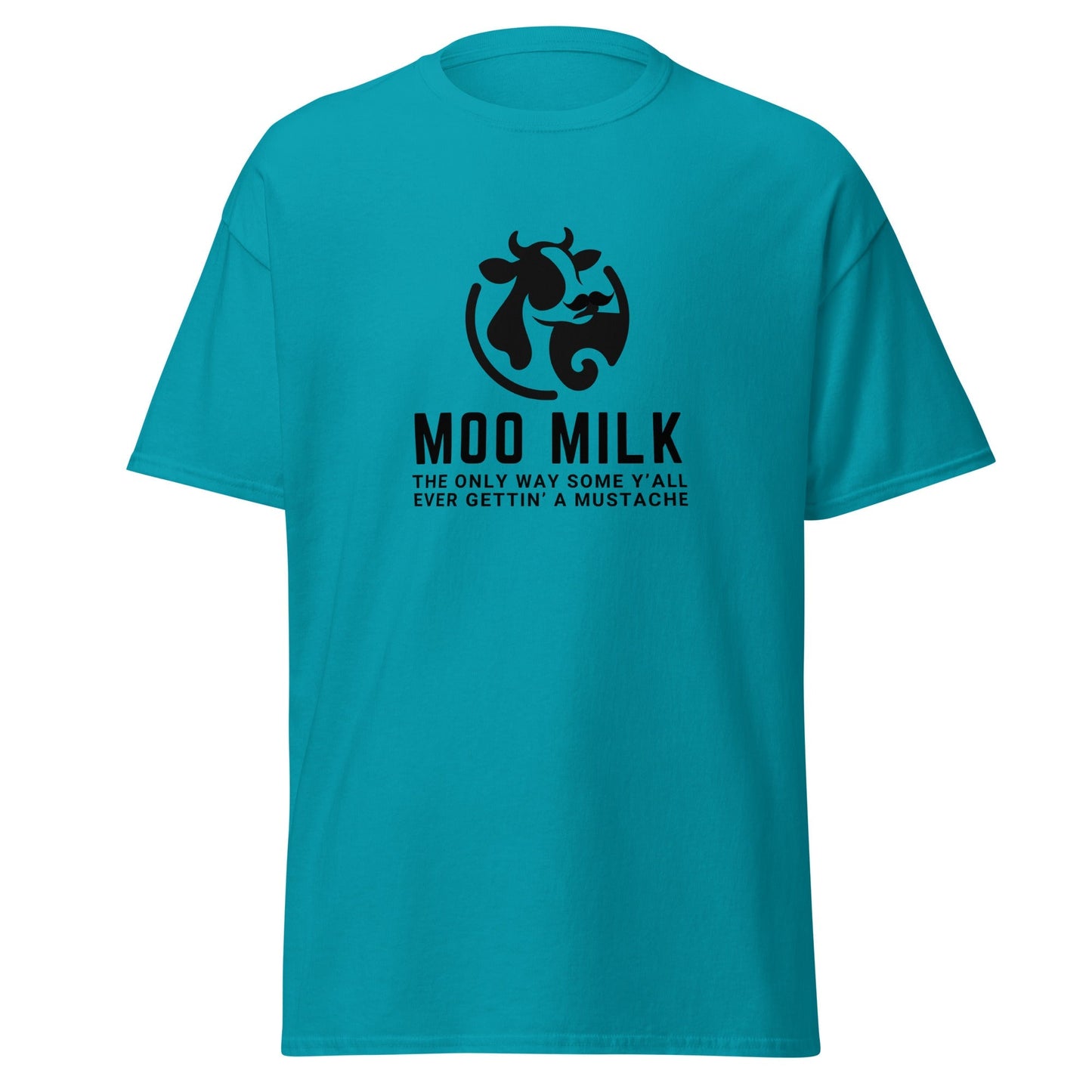 Moo Milk Mustache Tee