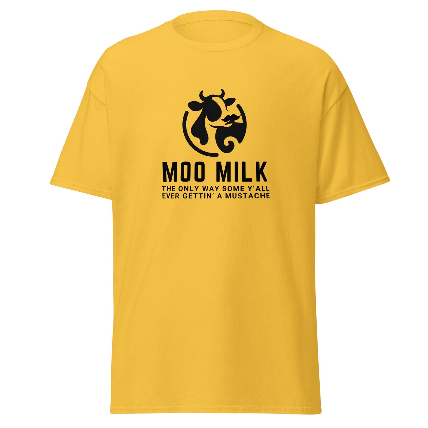 Moo Milk Mustache Tee
