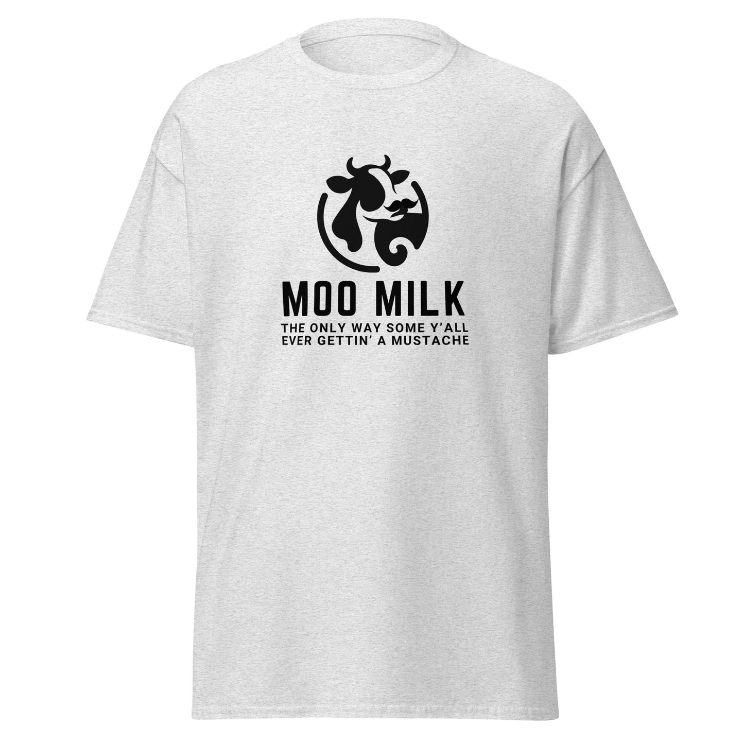 Moo Milk Mustache Tee