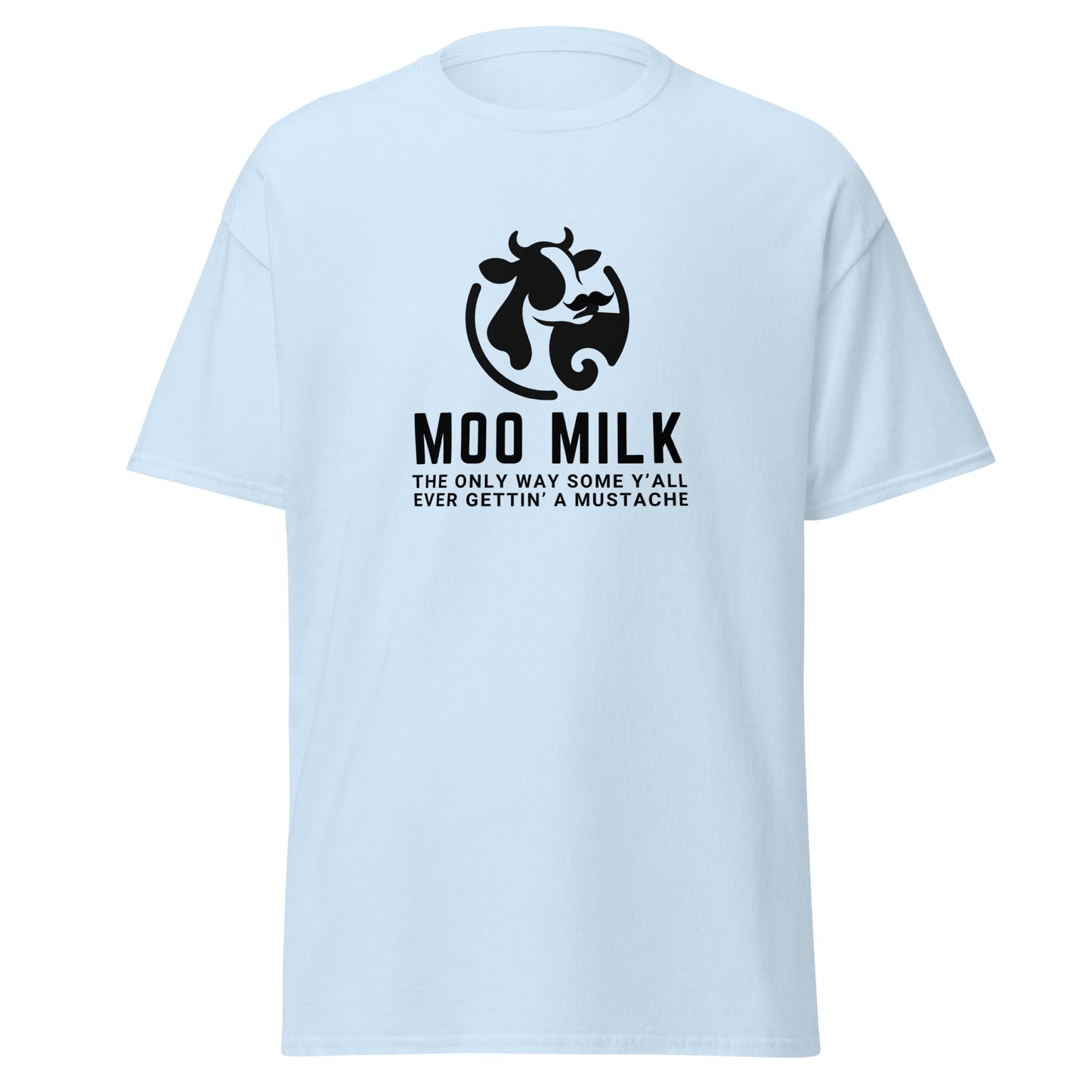 Moo Milk Mustache Tee