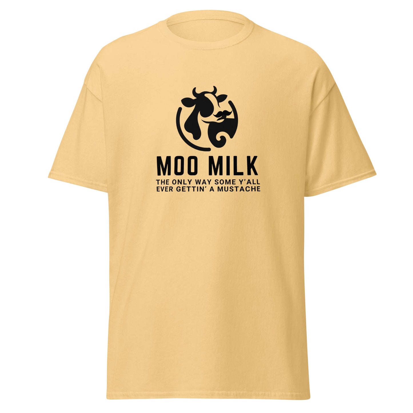 Moo Milk Mustache Tee