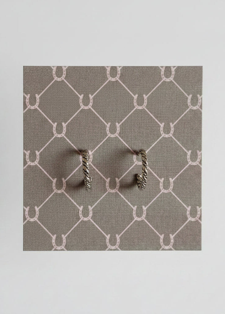 Moose Silver Hoops