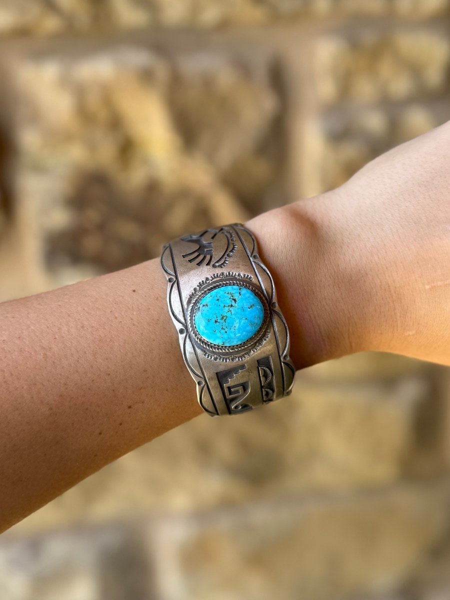 Moulton Turquoise Cuff Bracelet