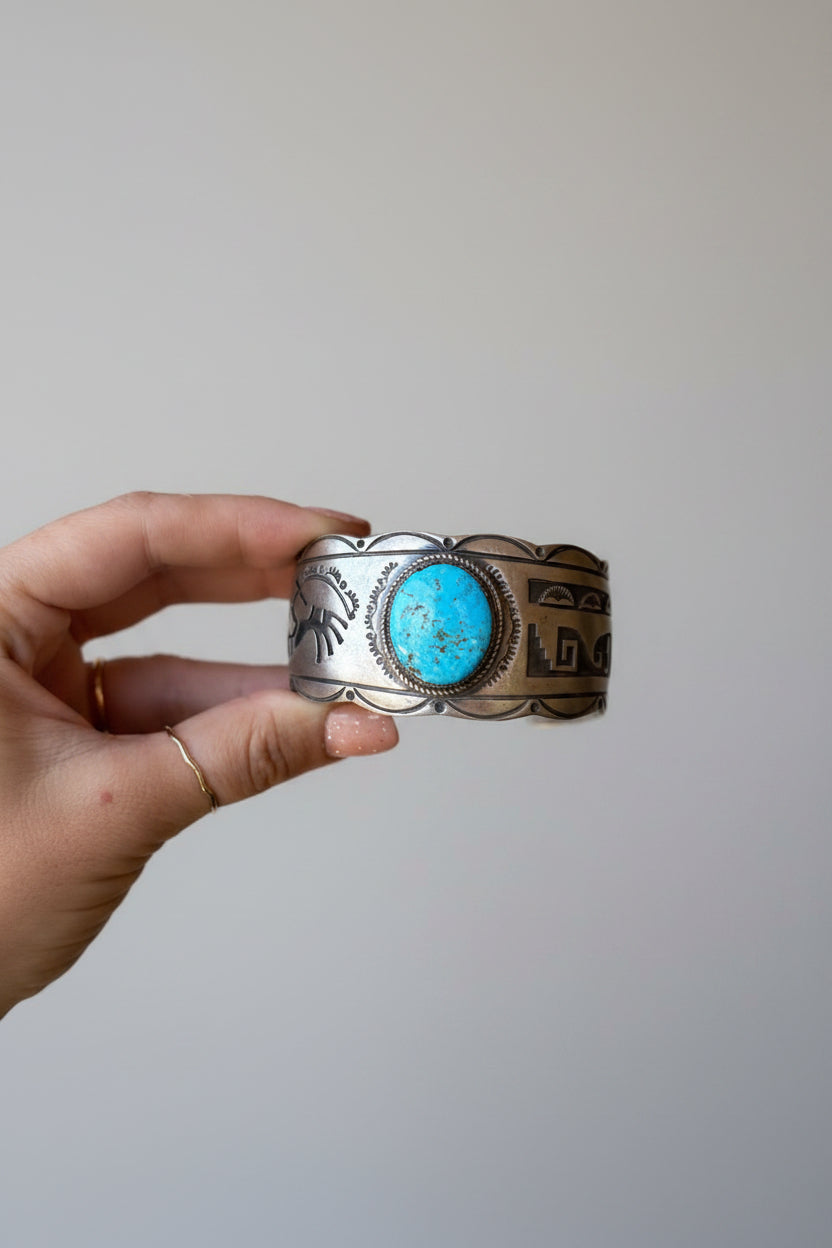 Moulton Turquoise Cuff Bracelet