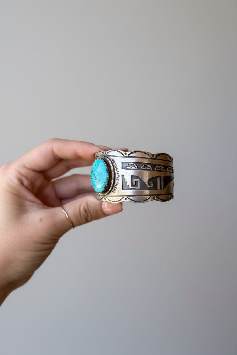 Moulton Turquoise Cuff Bracelet