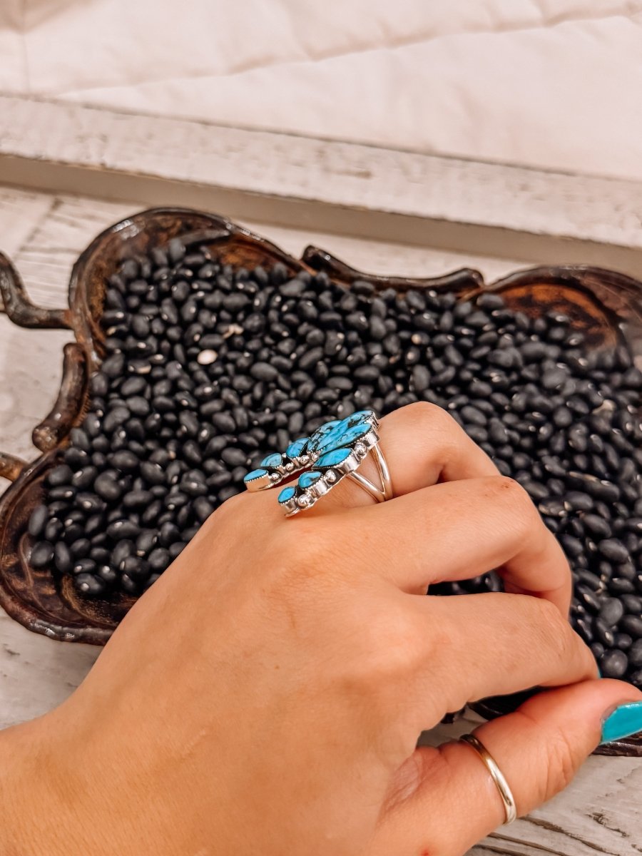 Nazarine Turquoise Naja Ring