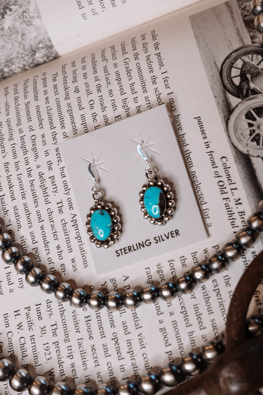 Cass Turquoise Earrings